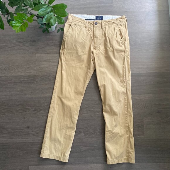 American Eagle Outfitters (AE) "Original Straight" Chino Pants - Picture 1 of 12